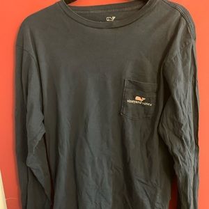 Vineyard Vines Whale Long-Sleeve Pocket Tee